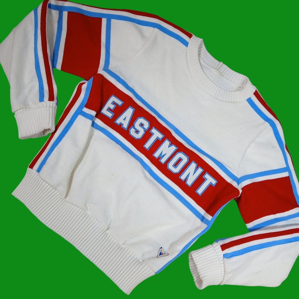 Varsity Spirit Fashions Cheerleader Sweater 42 Eastmont High USA Made 90s
